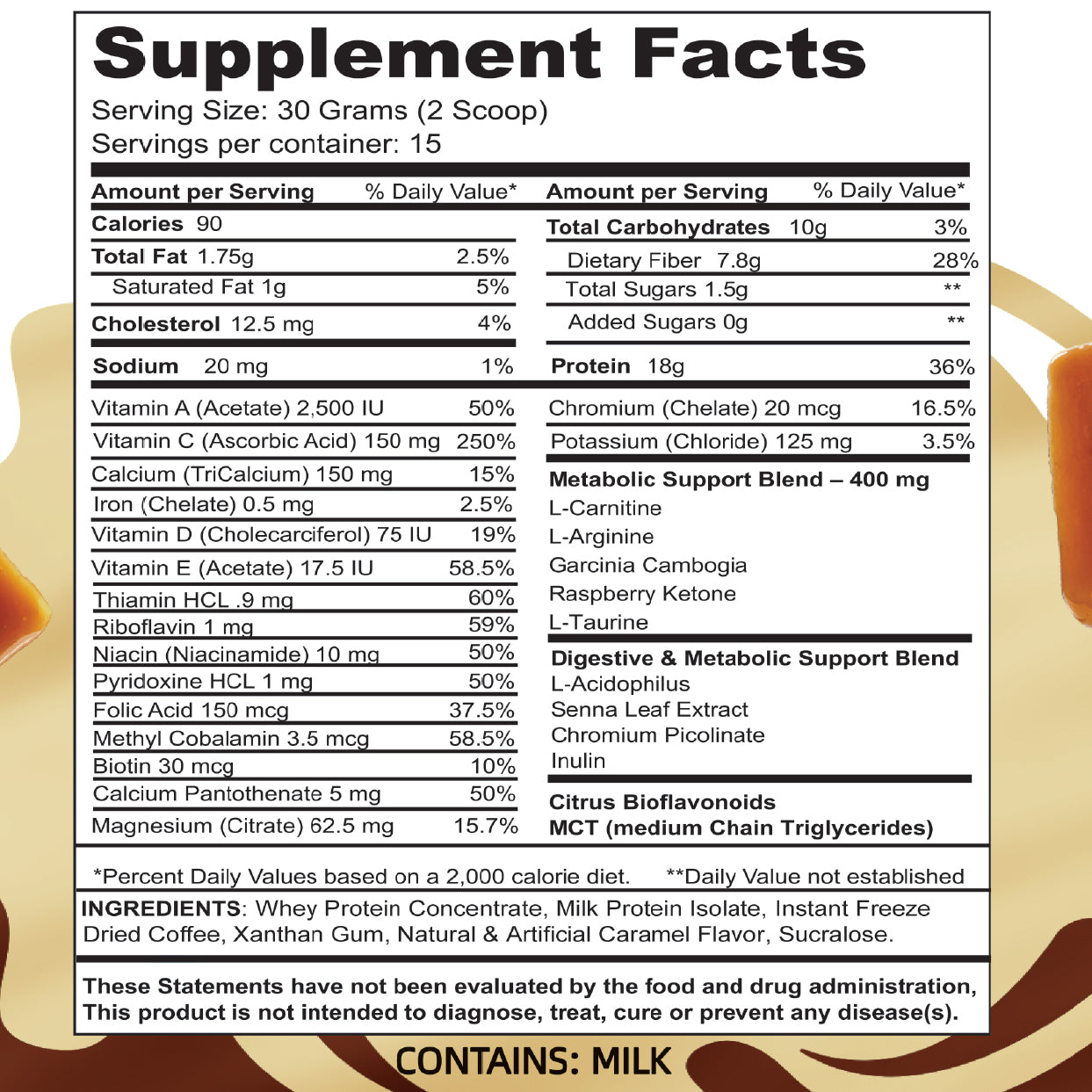 Supreme Protein Coffee Caramel - Evolution Fit